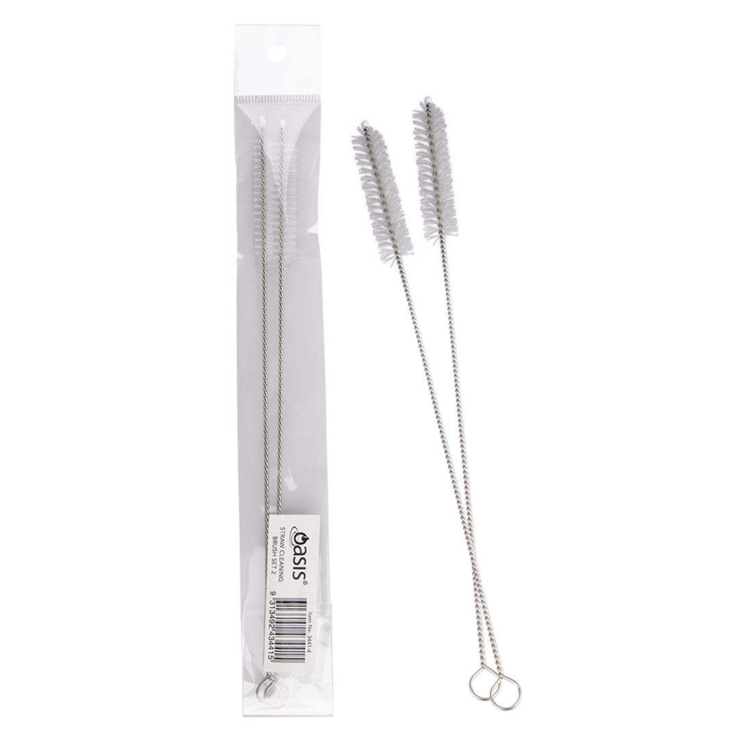 Appetito Oasis Straw cleaning brush set 2