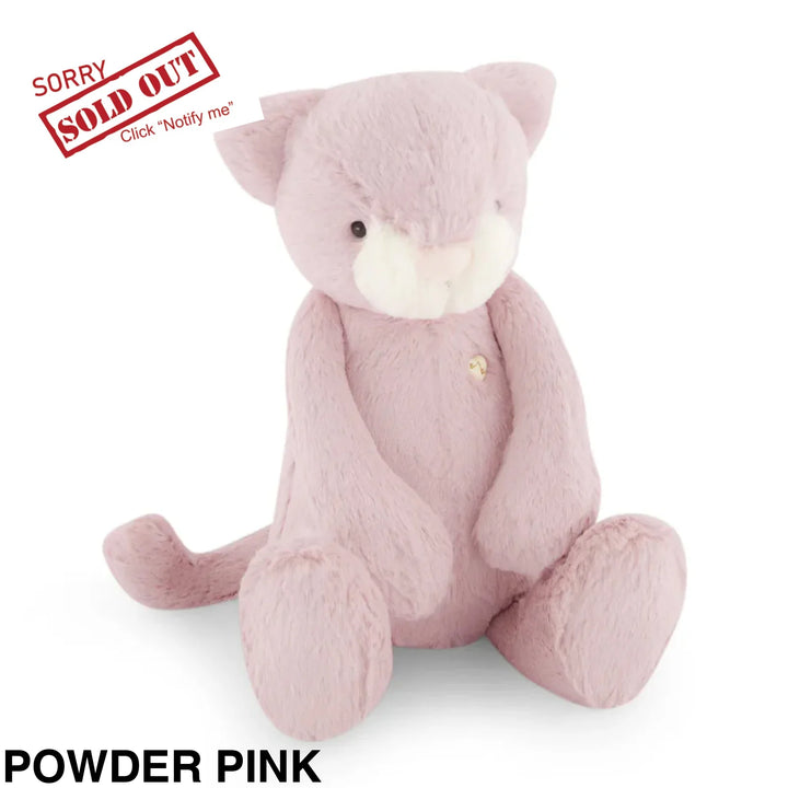 Jamie Kay Snuggle Bunnies - Elsie the Kitty 30cm Powder Pink