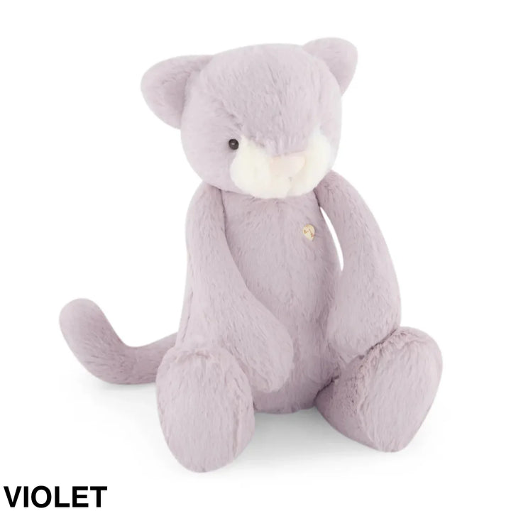 Jamie Kay Snuggle Bunnies - Elsie the Kitty 30cm Violet