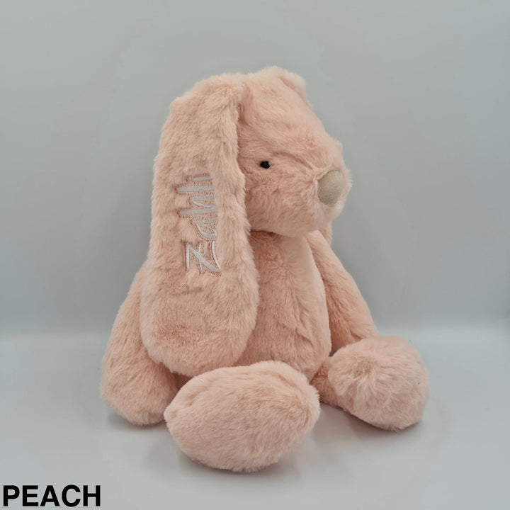Jiggle and Giggle Bunny Medium Peach