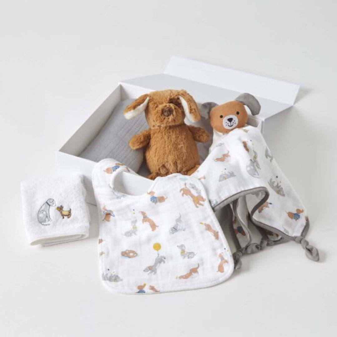 Jiggle & Giggle Puppy Hamper Gift Set