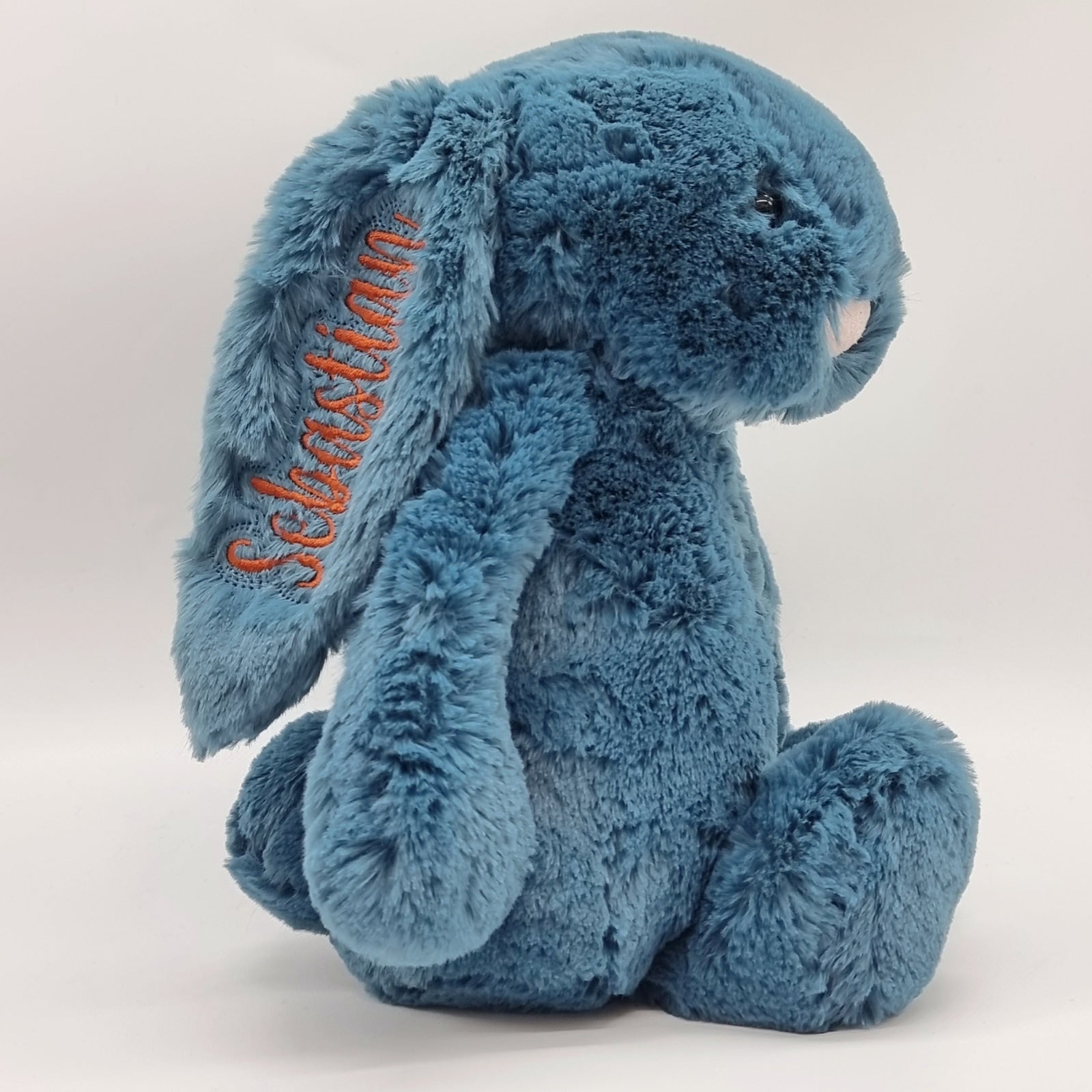 Mineral Blue Jellycat Bashful Bunny Medium – Tazmyrtle Designs