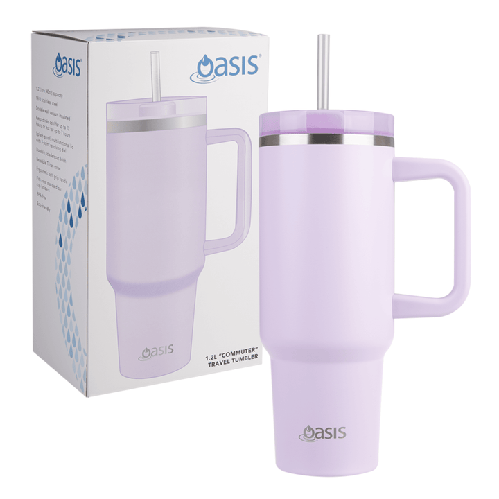 Oasis 1.2L Commuter Insulated Travel Tumbler Orchid