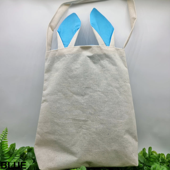 Personalised Bunny Bag Blue