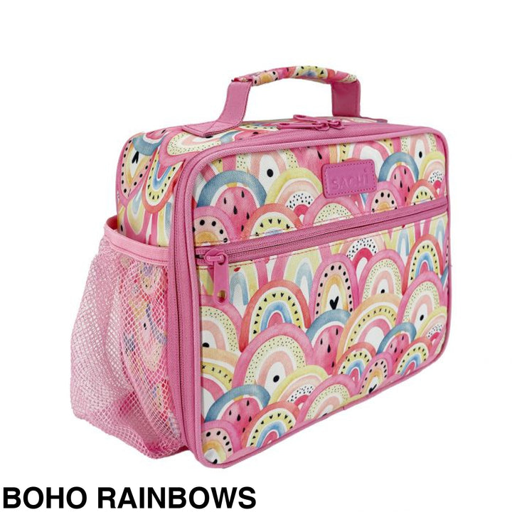 Sachi Lunch Bag W/ Bottle Holder Boho Rainbows
