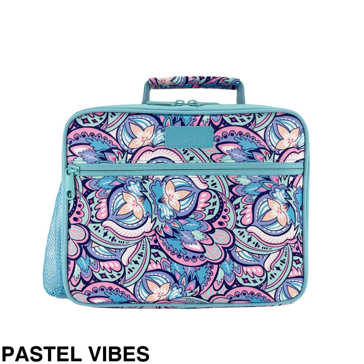 Sachi Lunch Bag W/ Bottle Holder Pastel Vibes