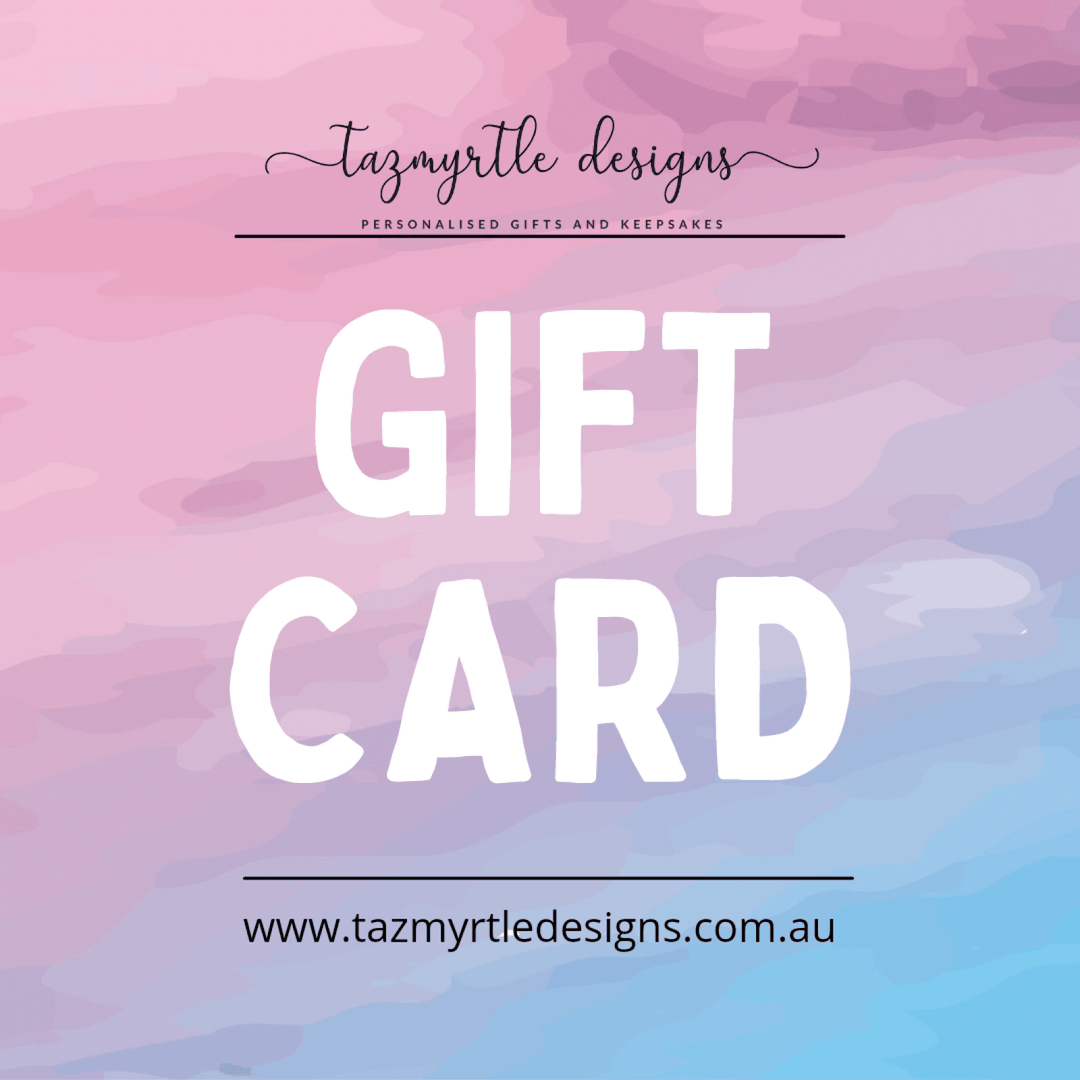 Tazmyrtle Designs Gift Card Cards