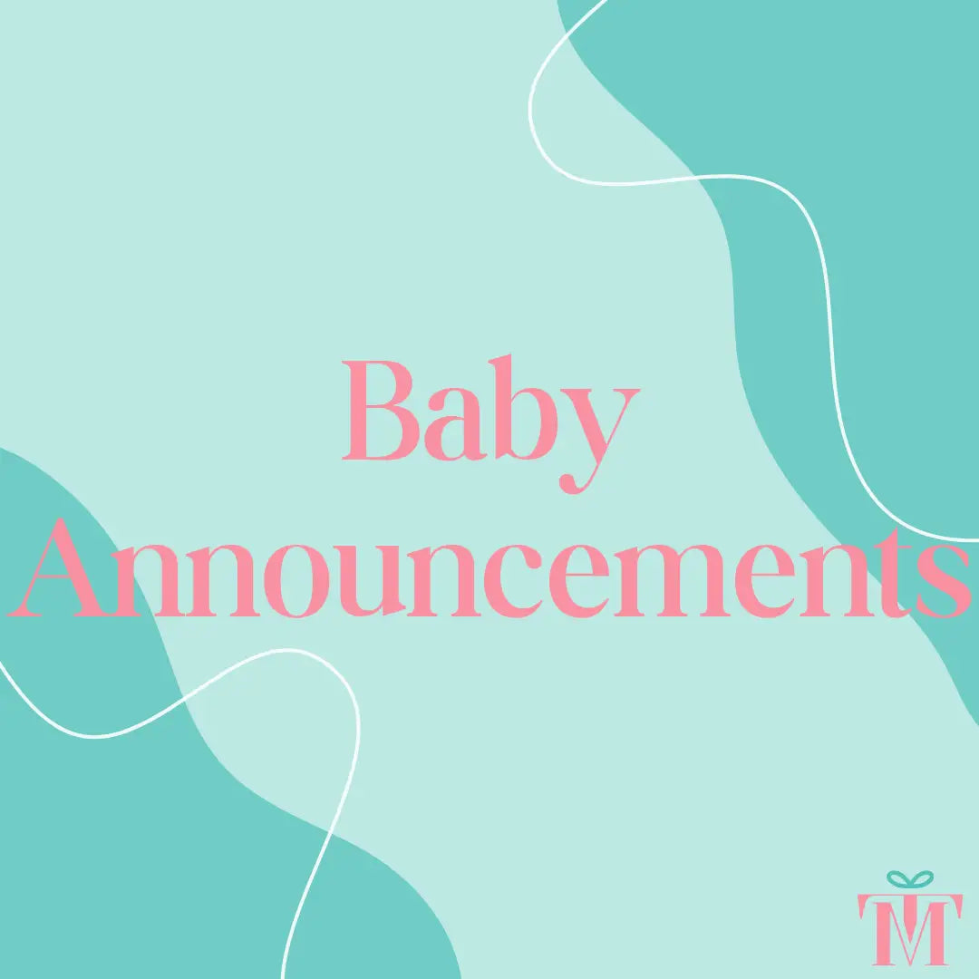BABY ANNOUNCEMENTS