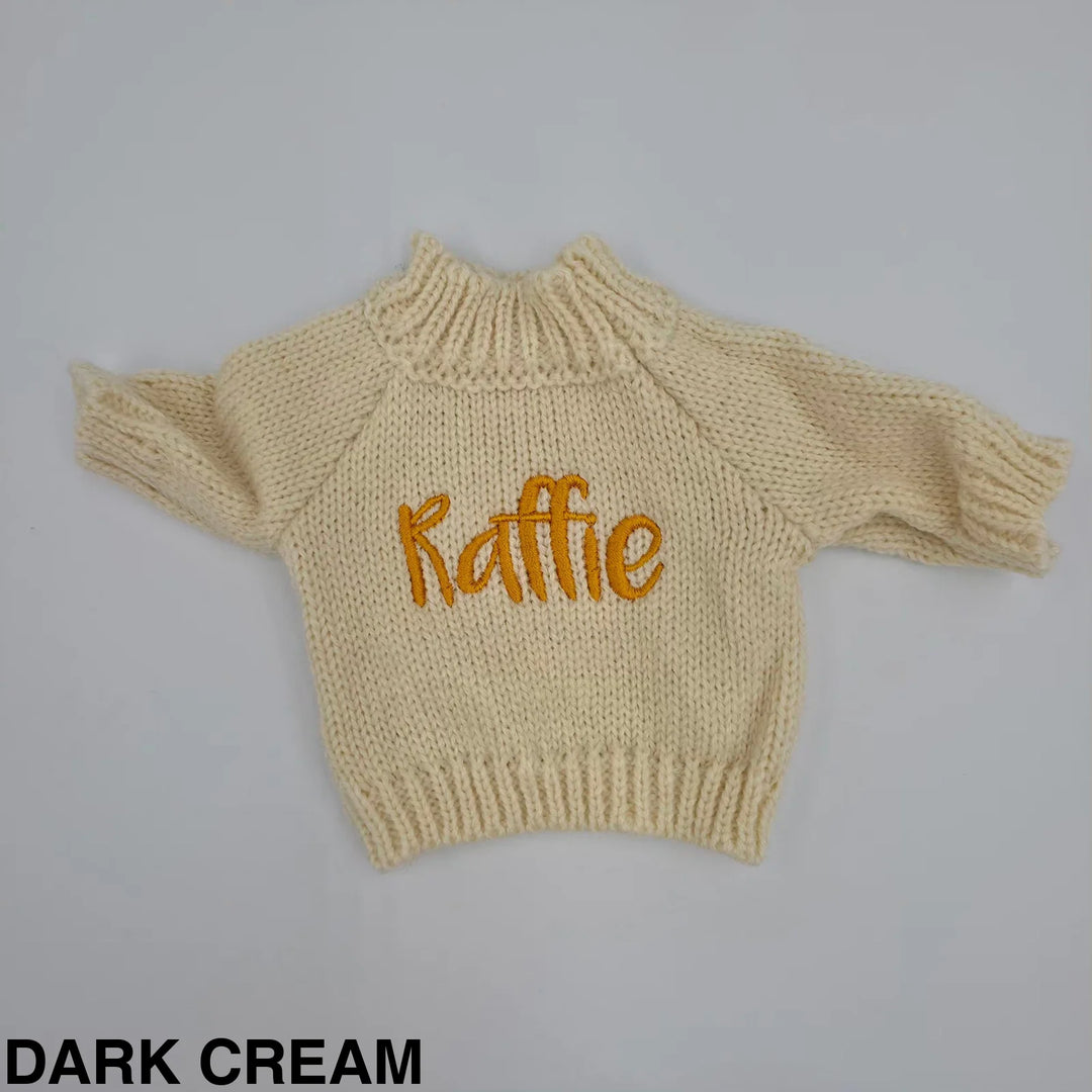 Embroidered Jumper for Medium Plush