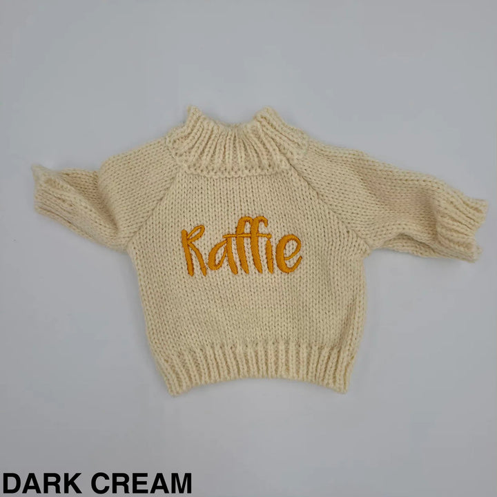 Embroidered Jumper for Medium Plush