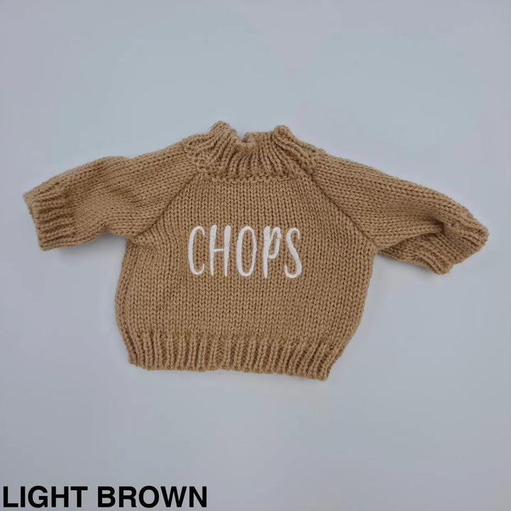 Embroidered Jumper for Medium Plush