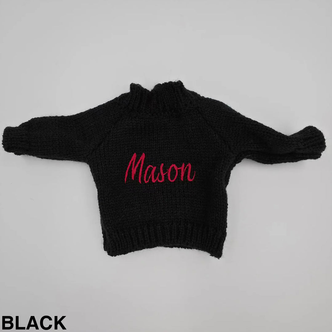 Embroidered Jumper for Medium Plush