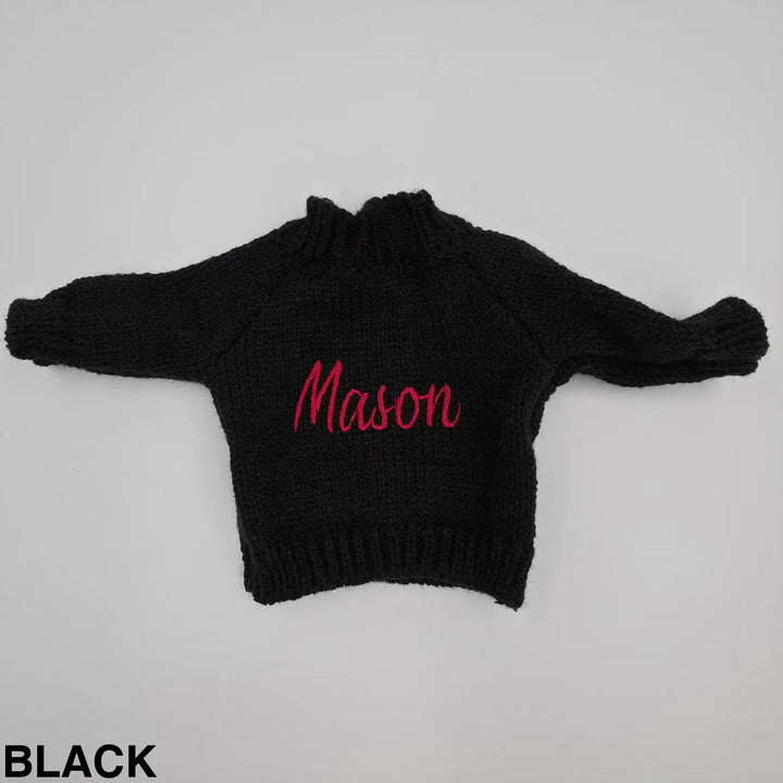 Embroidered Jumper for Medium Plush