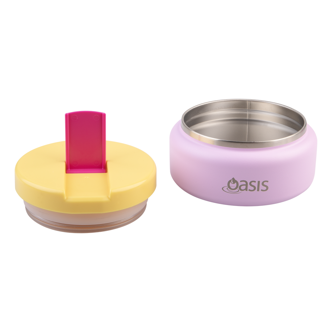 Oasis Insulated Food Flask With Quick Release Lid 230ml