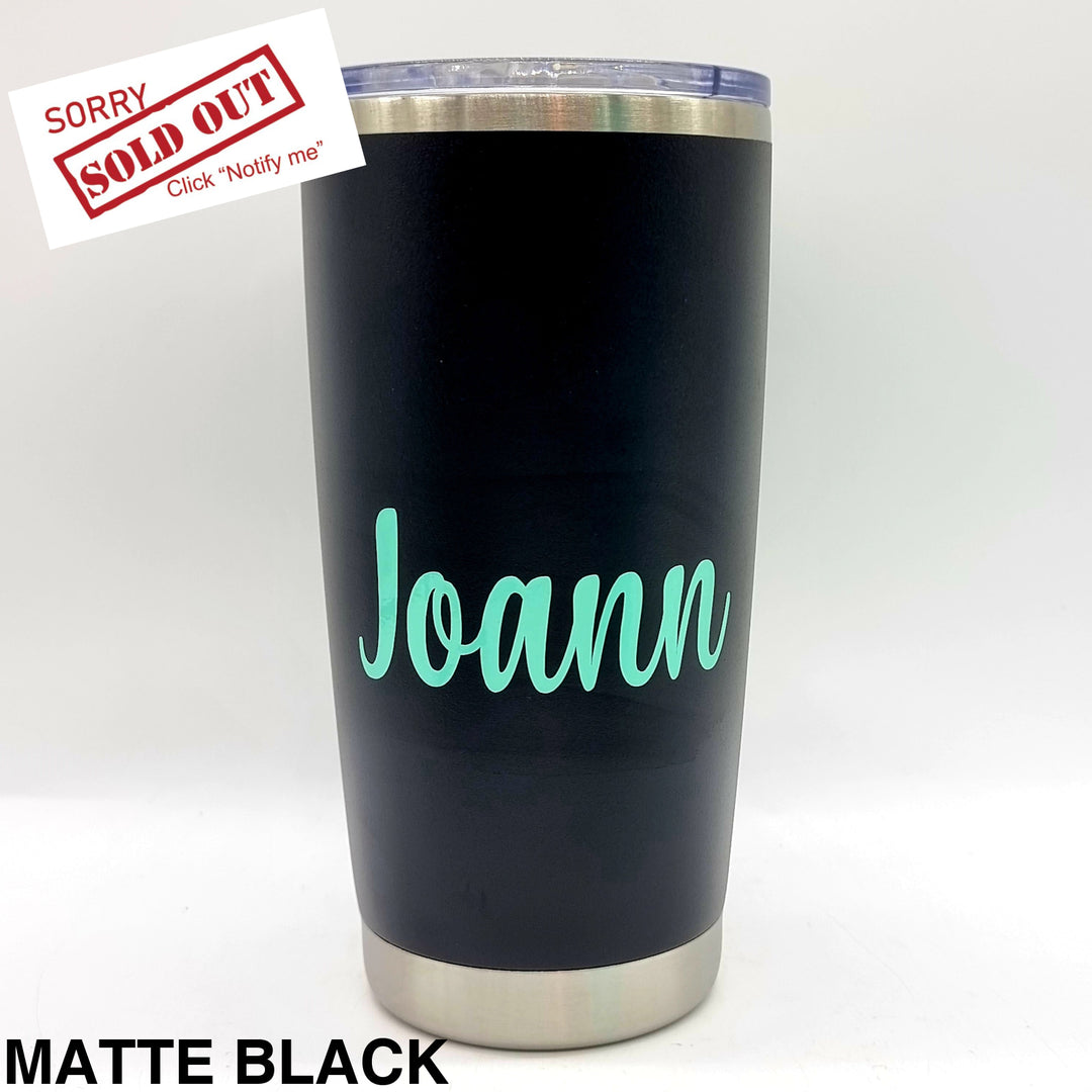 Alcoholder 5 Oclock Insulated Tumbler 590Ml Matte Black