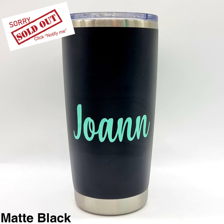 Alcoholder 5 Oclock Insulated Tumbler 590Ml Matte Black