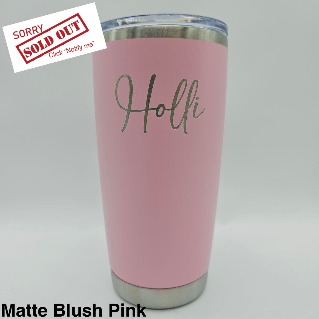 Alcoholder 5 Oclock Insulated Tumbler 590Ml Matte Blush Pink