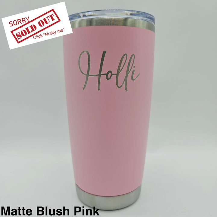 Alcoholder 5 Oclock Insulated Tumbler 590Ml Matte Blush Pink