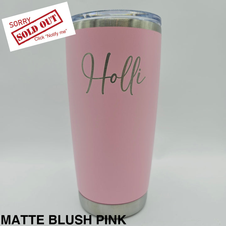 Alcoholder 5 Oclock Insulated Tumbler 590Ml Matte Blush Pink