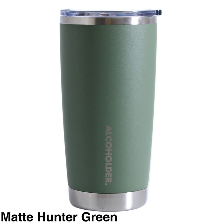 Alcoholder 5 Oclock Insulated Tumbler 590Ml Matte Hunter Green