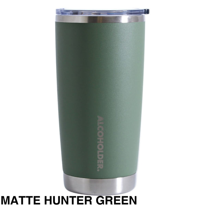 Alcoholder 5 Oclock Insulated Tumbler 590Ml Matte Hunter Green