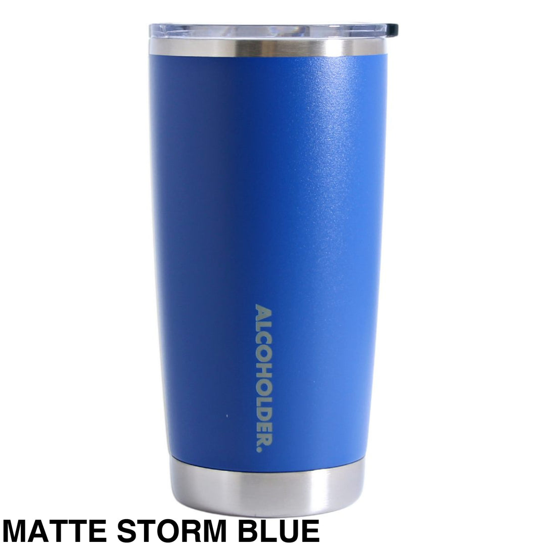 Alcoholder 5 Oclock Insulated Tumbler 590Ml Matte Storm Blue