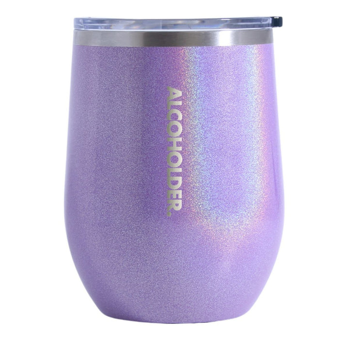 Alcoholder Insulated Wine Tumbler Ultra Violet