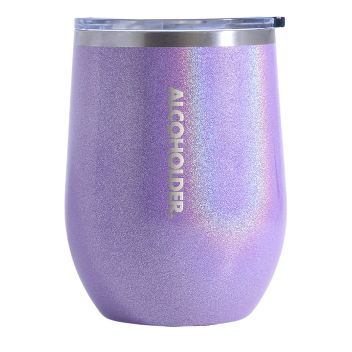 Alcoholder Insulated Wine Tumbler Ultra Violet
