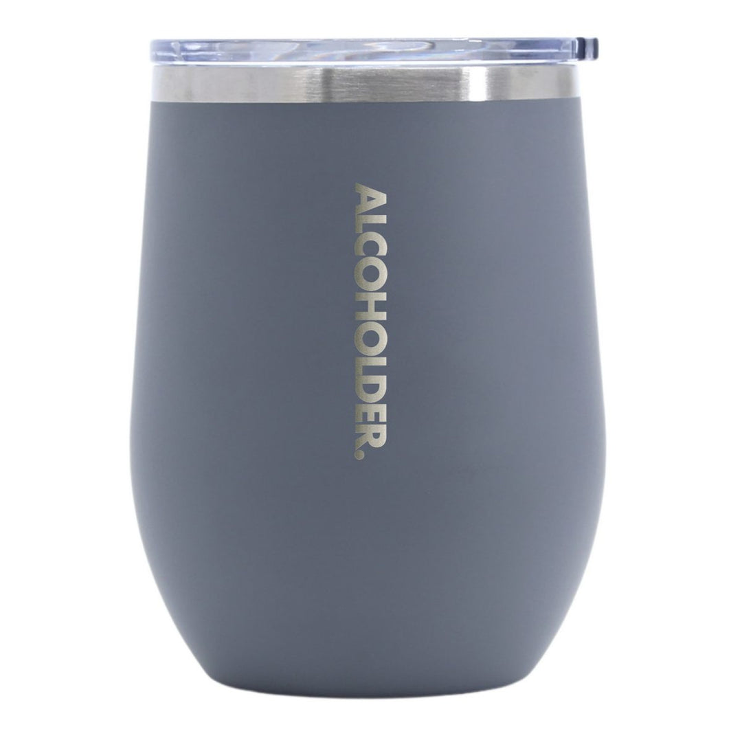 Alcoholder Insulated Wine Tumbler Cement Grey