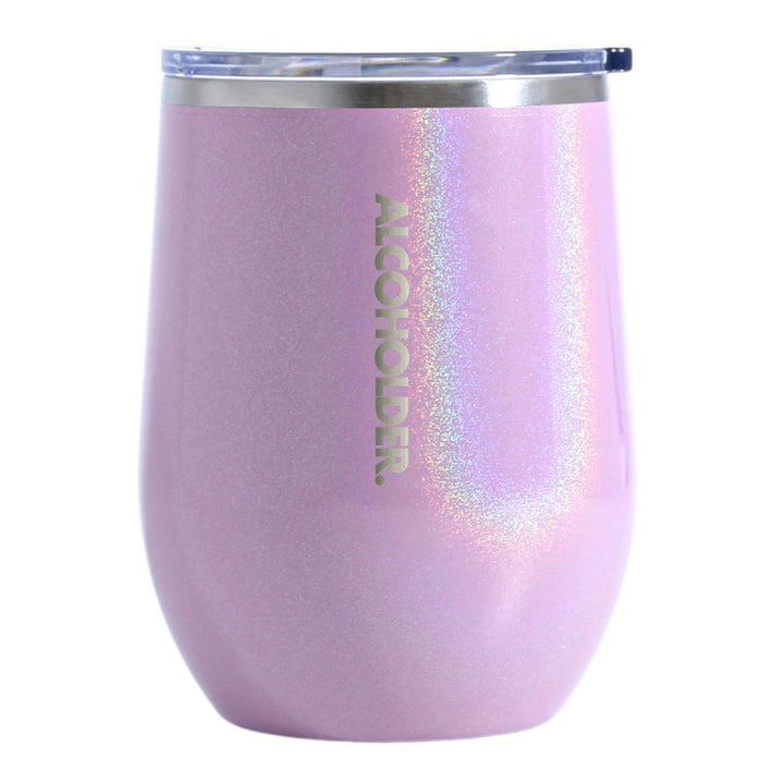 Alcoholder Insulated Wine Tumbler Blush Pink