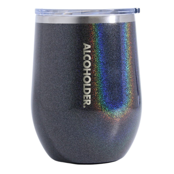 Alcoholder Insulated Wine Tumbler Charcoal