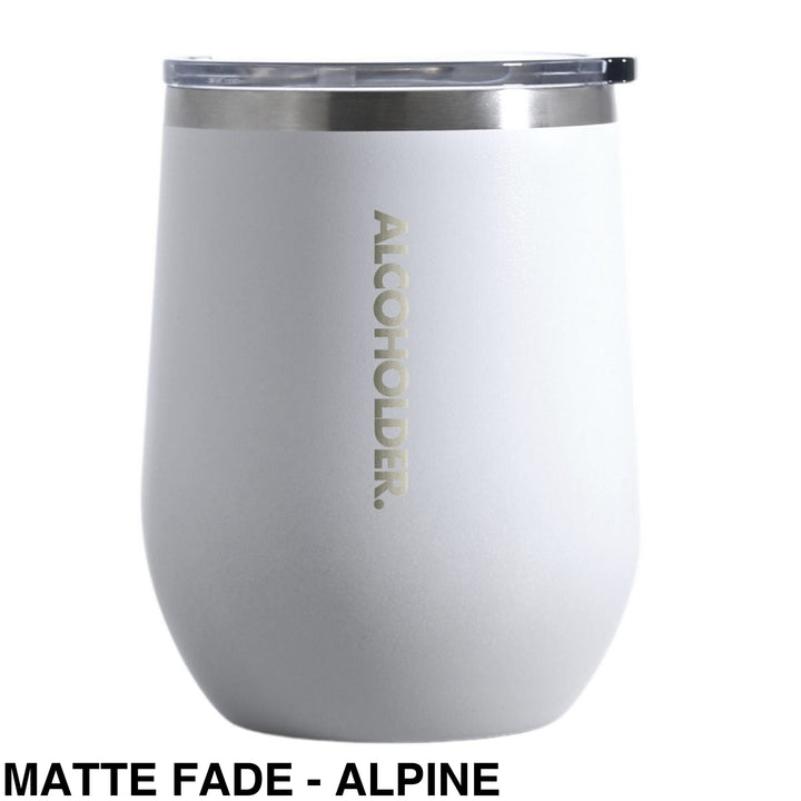 Alcoholder Insulated Wine Tumbler Matte Fade - Alpine