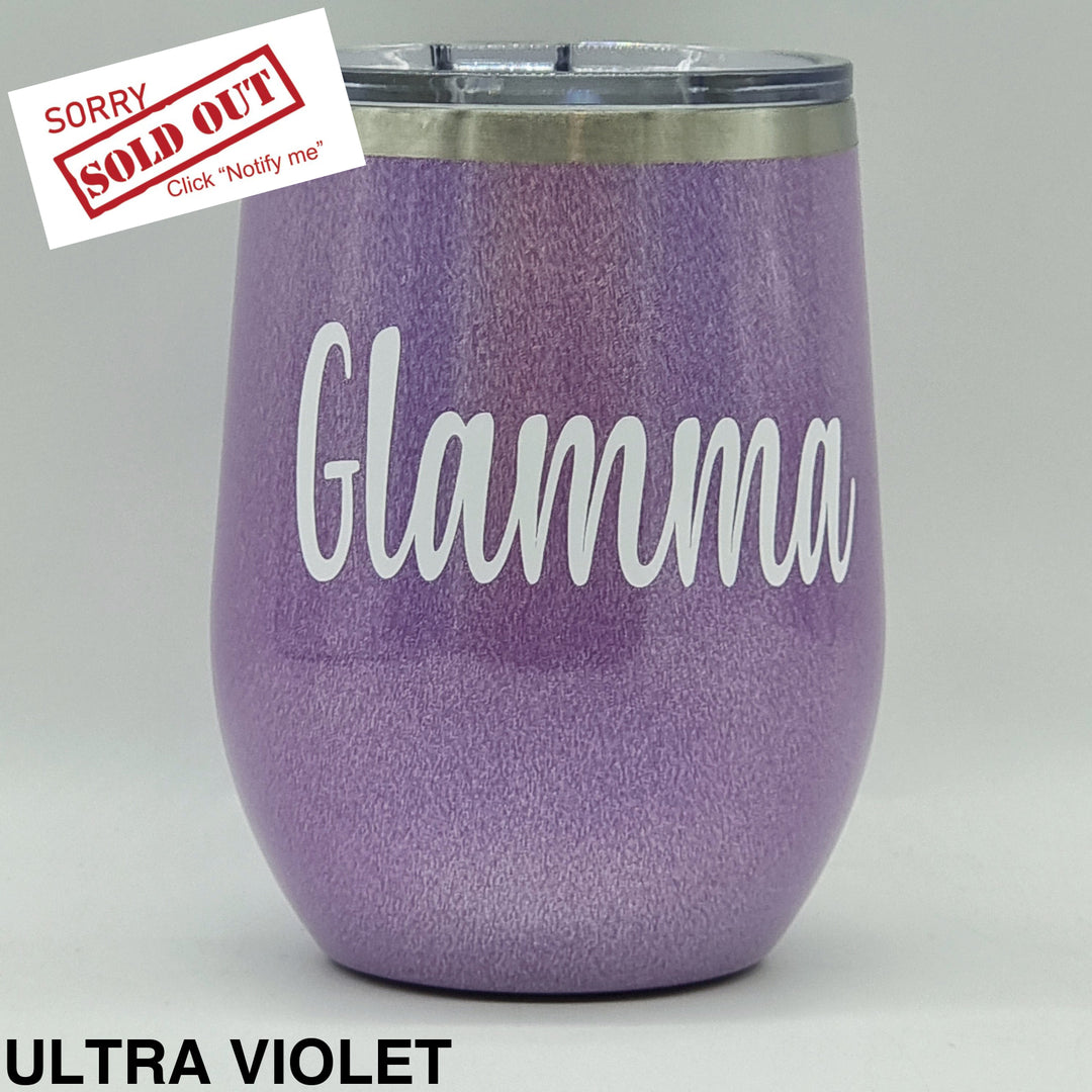 Alcoholder Insulated Wine Tumbler Ultra Violet