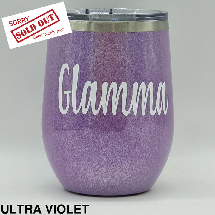 Alcoholder Insulated Wine Tumbler Ultra Violet