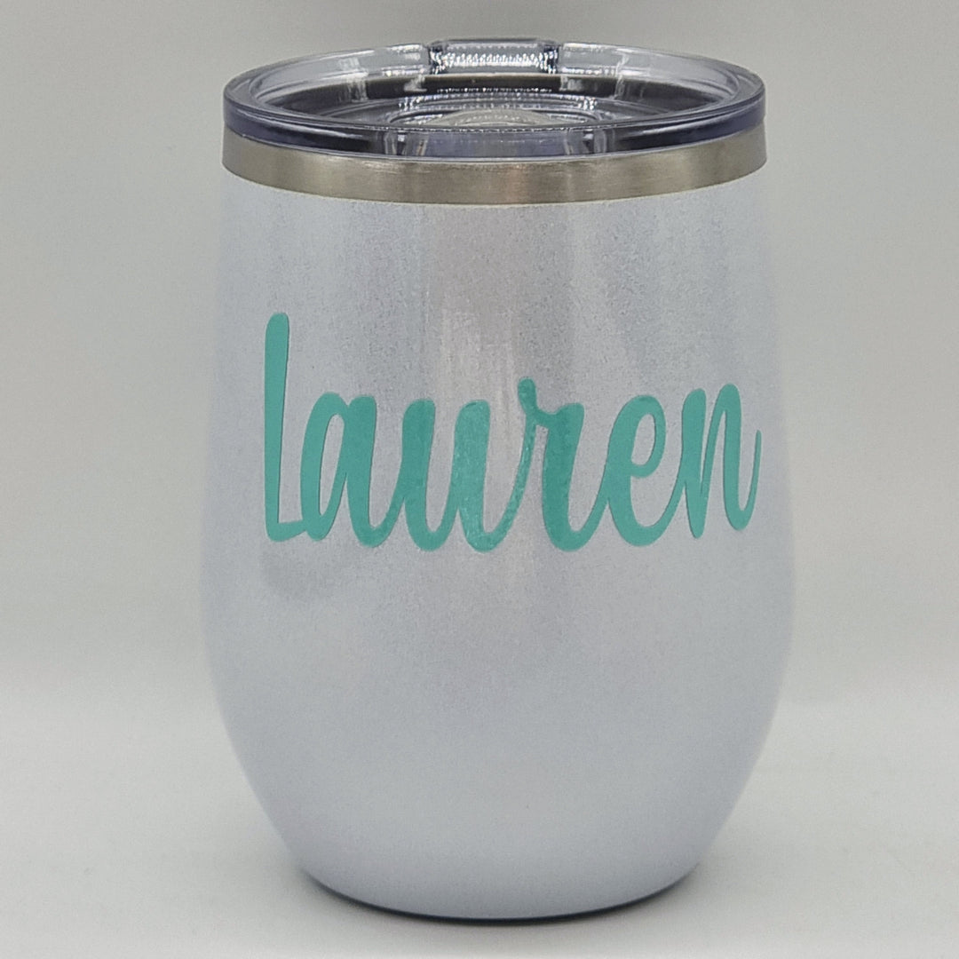 Alcoholder Insulated Wine Tumbler Unicorn Sparkles