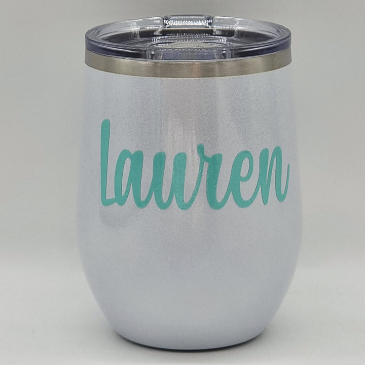 Alcoholder Insulated Wine Tumbler Unicorn Sparkles