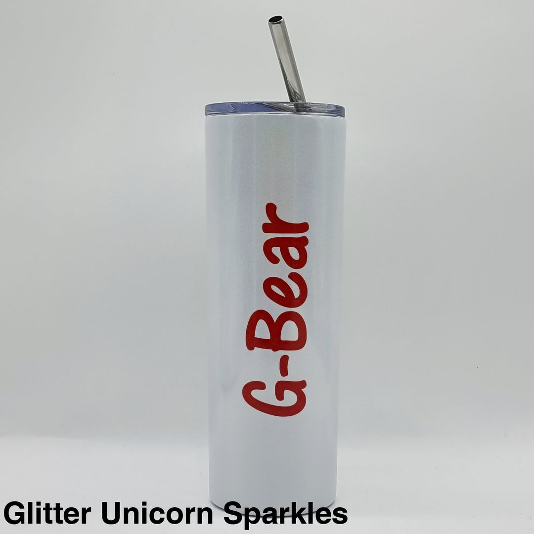 Alcoholder Skinny (Skny) Insulated Tumbler 590Ml Glitter Unicorn Sparkles