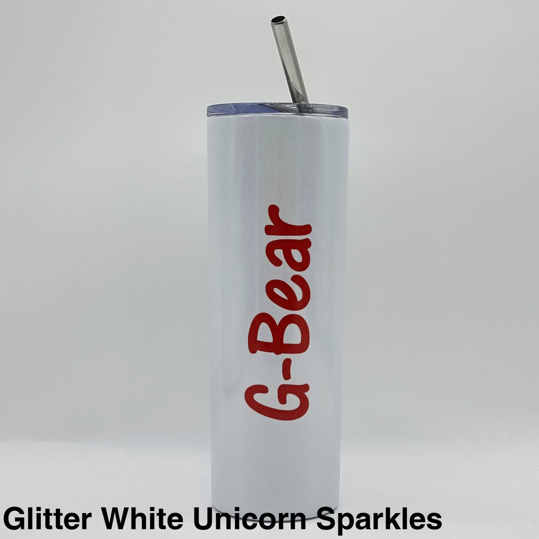 Alcoholder Skinny (Skny) Insulated Tumbler 590Ml Glitter Unicorn Sparkles