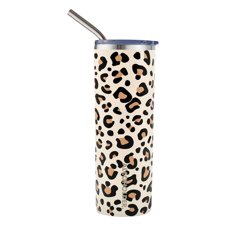 Alcoholder Skinny (Skny) Insulated Tumbler 590Ml Leopard
