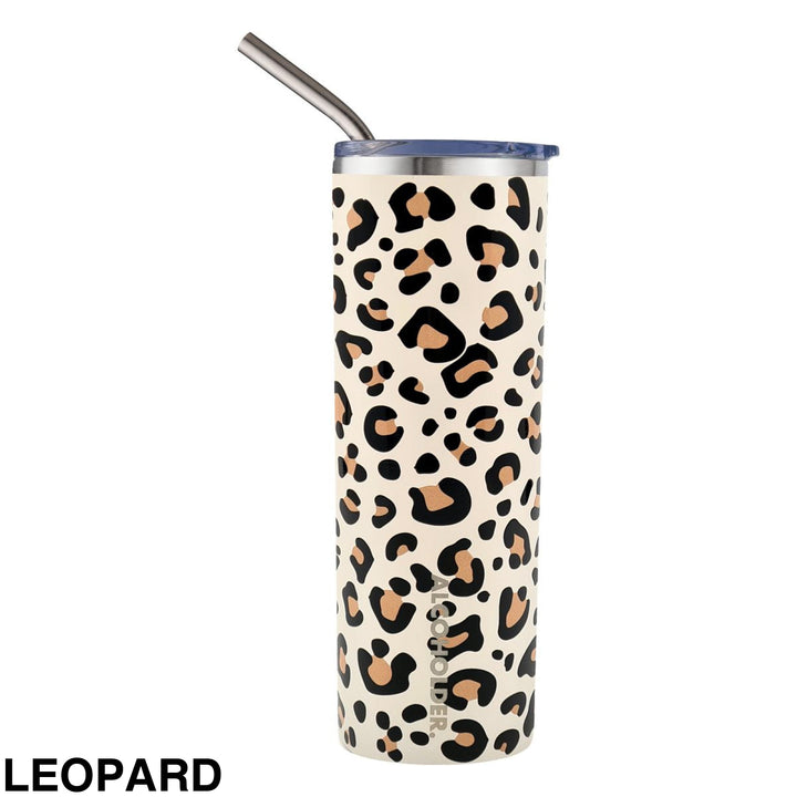 Alcoholder Skinny (Skny) Insulated Tumbler 590Ml Leopard