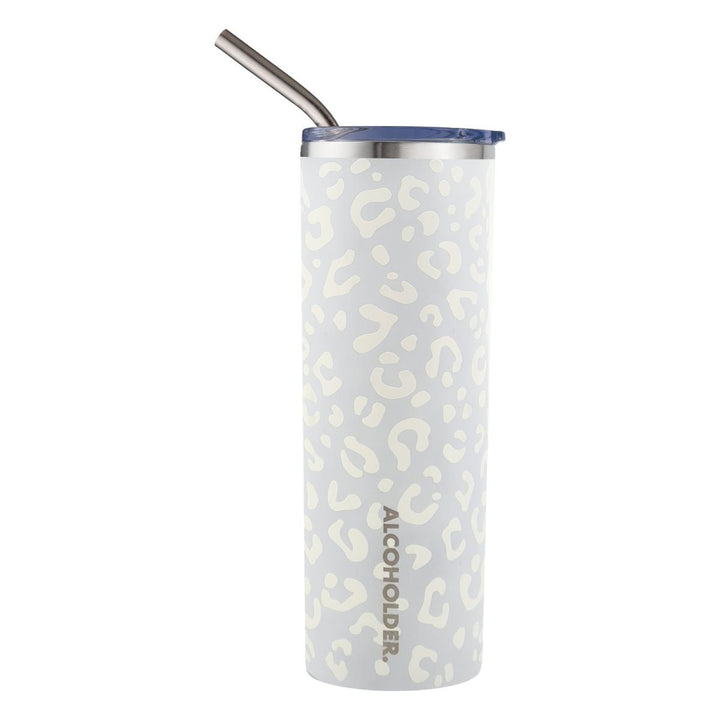 Alcoholder Skinny (Skny) Insulated Tumbler 590Ml Snow Leopard