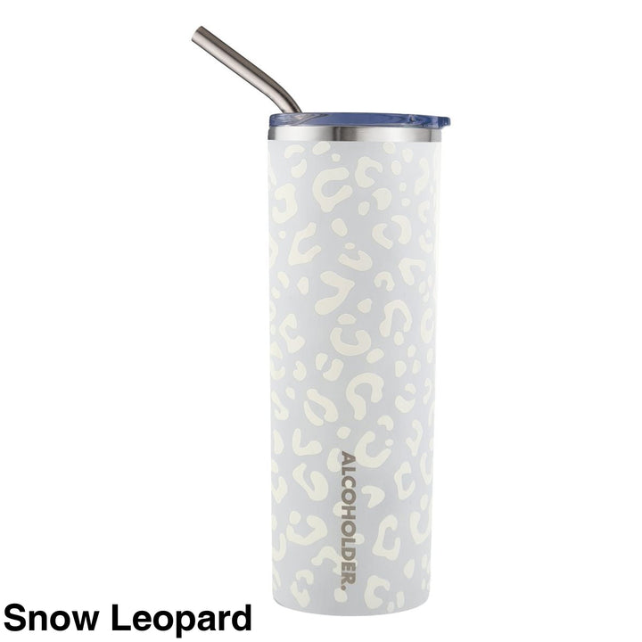 Alcoholder Skinny (Skny) Insulated Tumbler 590Ml Snow Leopard