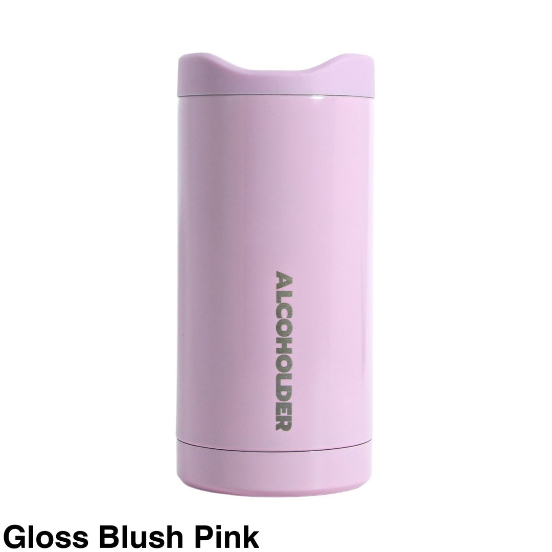 Alcoholder Slimzero Slim Can Cooler Gloss Blush Pink