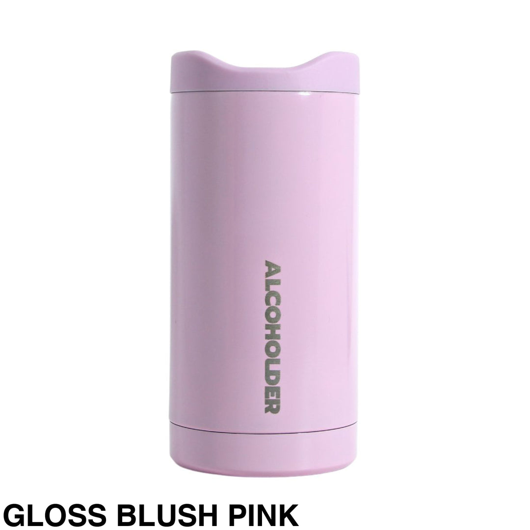 Alcoholder Slimzero Slim Can Cooler Gloss Blush Pink