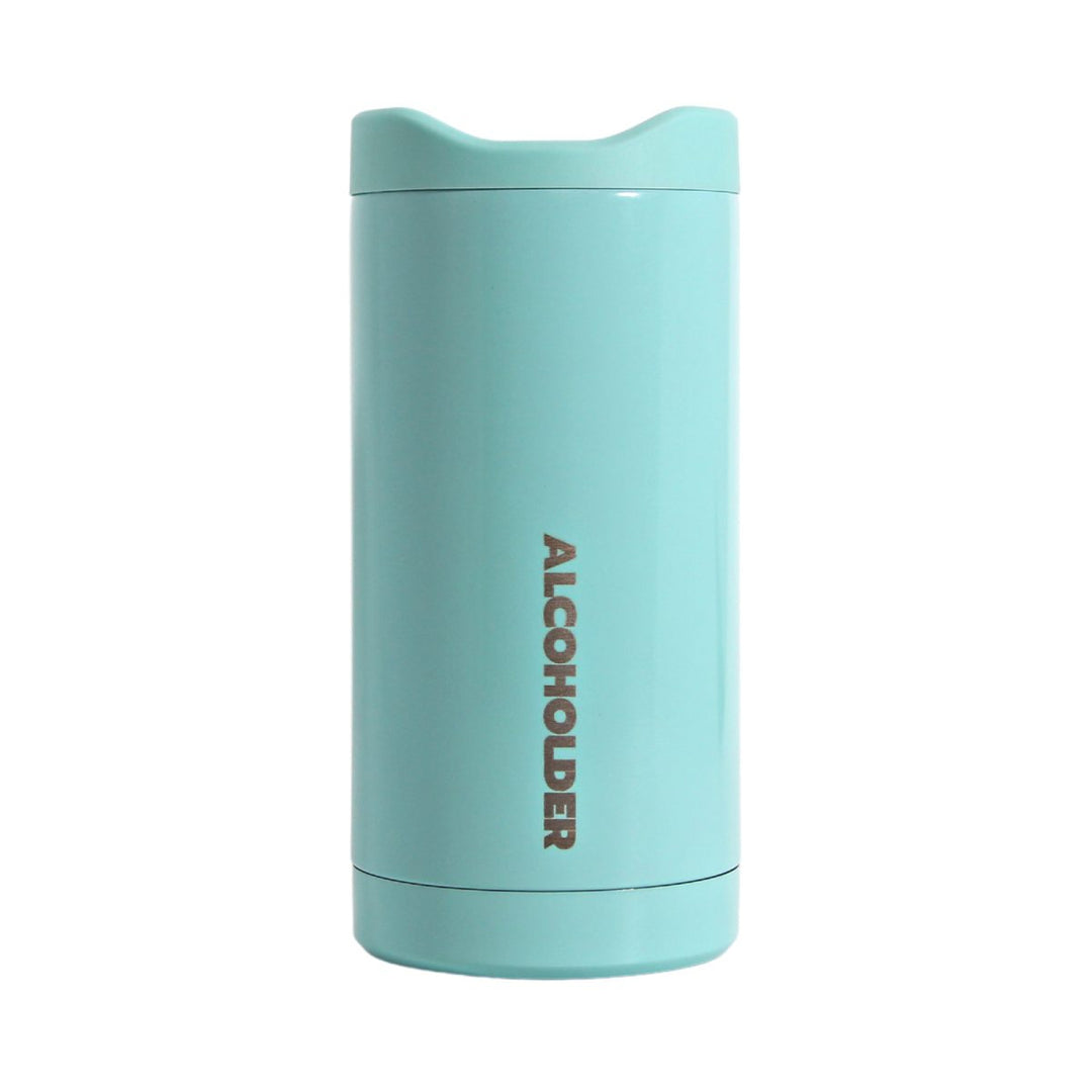 Alcoholder Slimzero Slim Can Cooler Gloss Seafoam Green