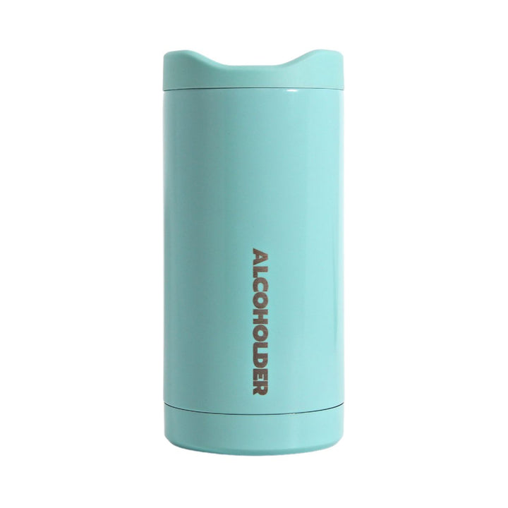 Alcoholder Slimzero Slim Can Cooler Gloss Seafoam Green