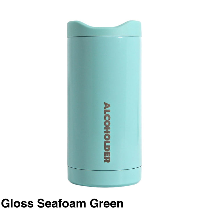 Alcoholder Slimzero Slim Can Cooler Gloss Seafoam Green