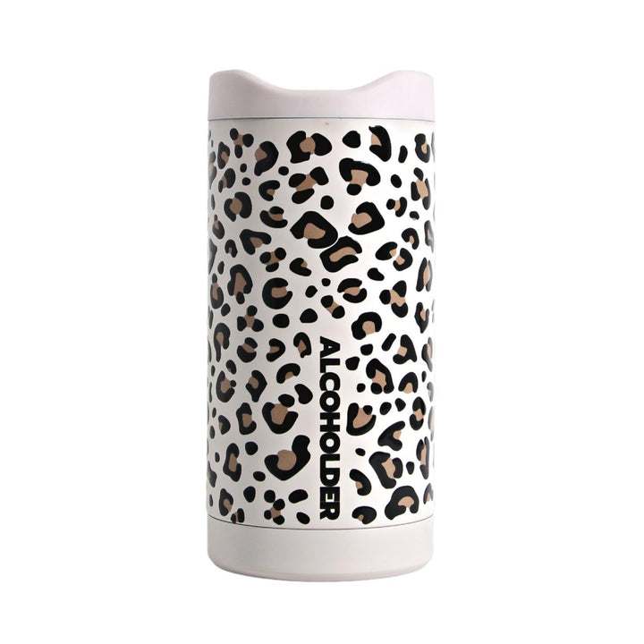 Alcoholder Slimzero Slim Can Cooler Leopard
