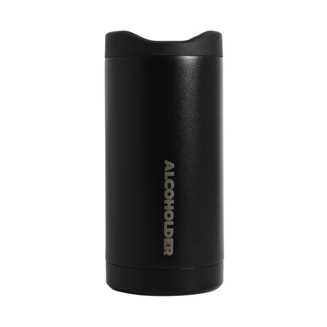 Alcoholder Slimzero Slim Can Cooler Matte Black