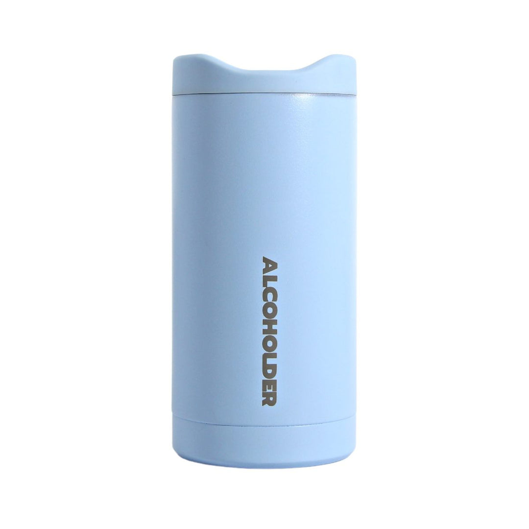 Alcoholder Slimzero Slim Can Cooler Matte Serenity Blue